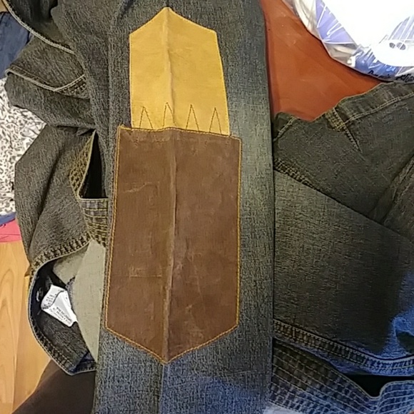 LAST ONE ๐ TRENCH Long Coat Jacket Plus sz - Picture 6 of 7